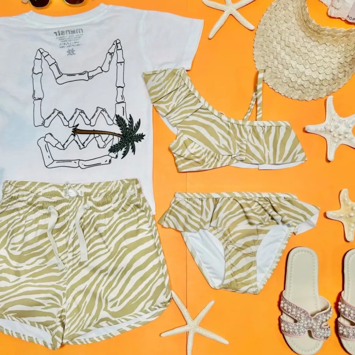 ZEBRA SWIM TRUNKS