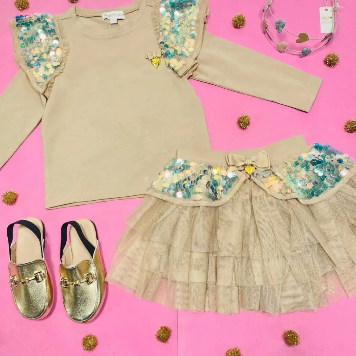 ZIGGY SEQUIN TUTU SKIRT
