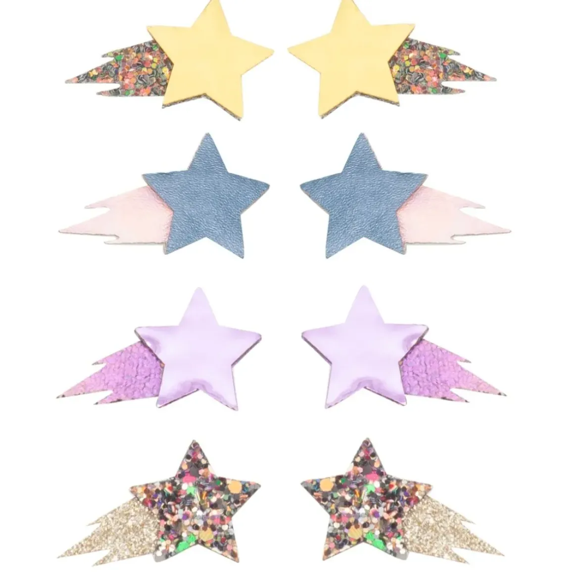 ZIGGY STARS COMET CLIPS (SET OF 4)