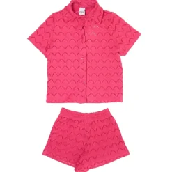 ZINA BUTTON DOWN TOP AND SHORTS SET