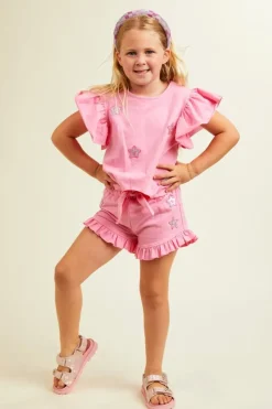 ZOEY STARS TOP AND SHORTS SET