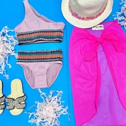 ZONI RIBBED TWO PIECE BIKINI